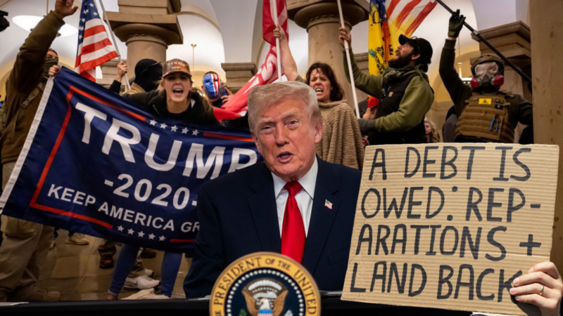 Trump reportedly backing off $1.7B weaponization fund that angered Black advocates championing reparations