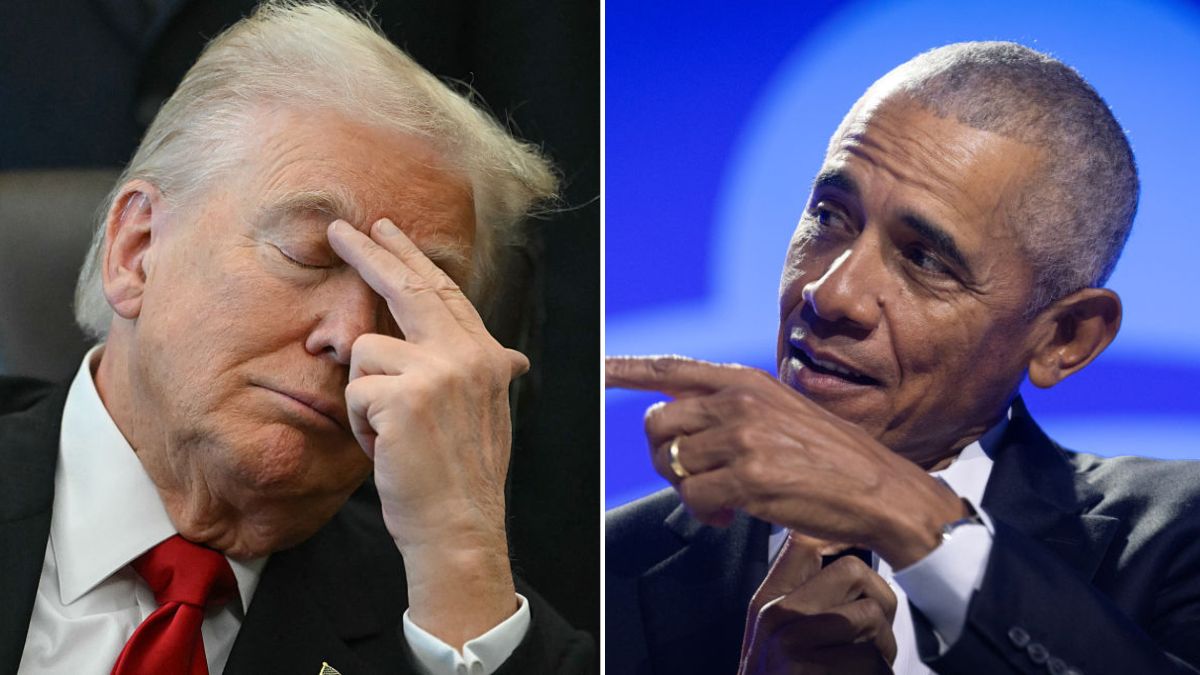 ‘What is That?’: Trump Spirals, Tries to Pin the Renovation Disaster on Obama — Then Fans Zoom In and Find One Embarrassing Detail He Clearly Missed
