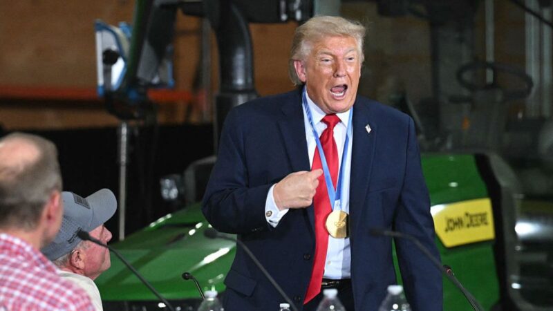 ‘OMG’: Trump Scrambles to Spin His Humiliating ‘Meet the Press’ Meltdown — But Eagle-Eyed Fans Caught the Broken Mic and the Stumble He Tried to Hide