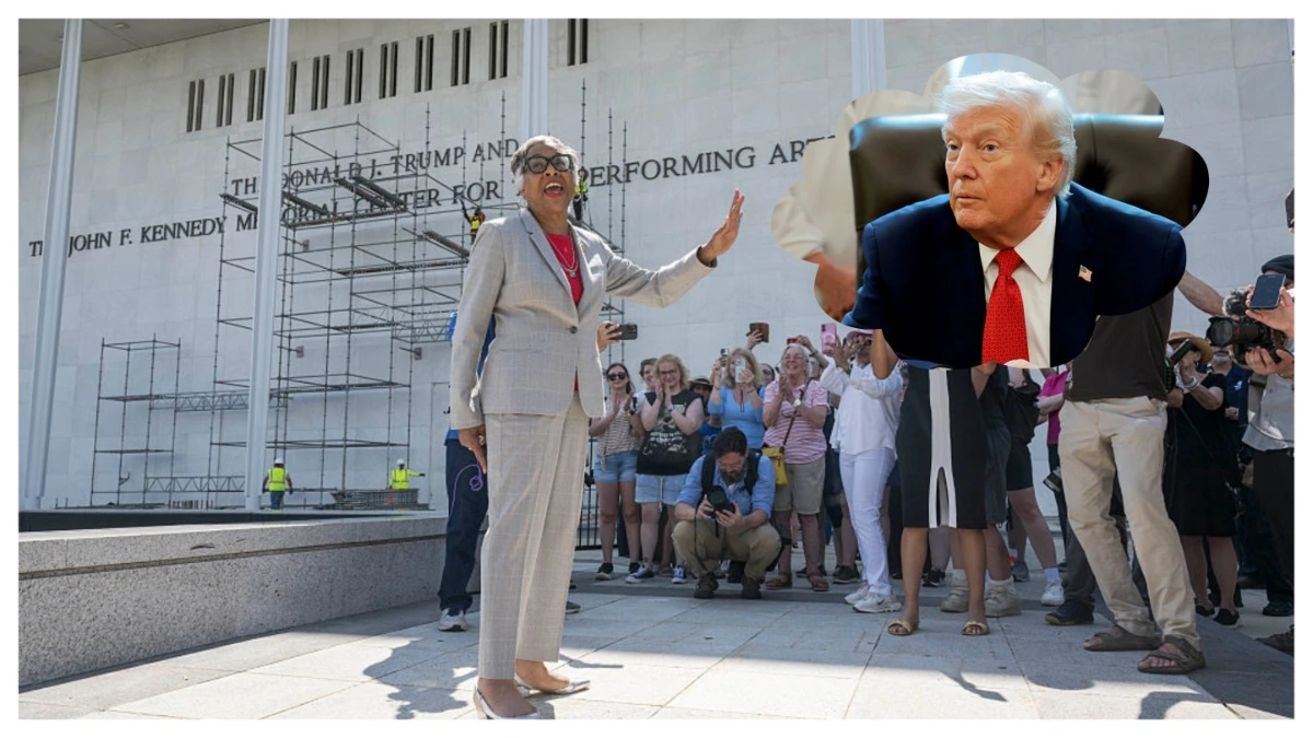 ‘The Win’: Trump Tried to Bury His Kennedy Center Humiliation Under a Tarp, But a Viral Video Filmed Inside Just Made Sure He’ll Never Live This Down