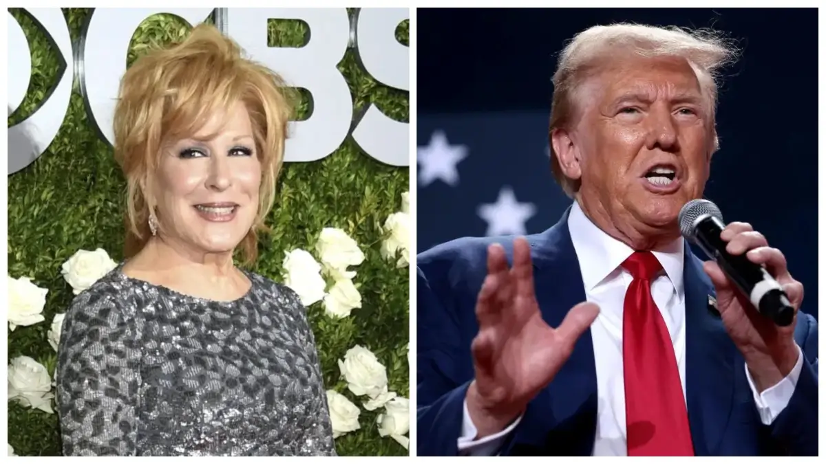 ‘My Hero’: Bette Midler Escalates Her Feud with Trump After Fans Boo Him to His Face — Then Issues a Challenge for the Next Time He Nods Off in Public