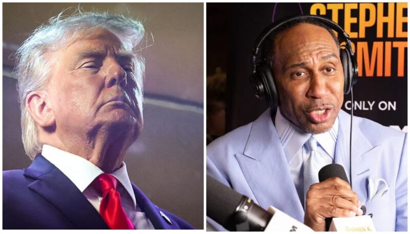 Trump Calls Stephen A. Smith Low-IQ In Response To Criticism Over Him Showing Up At The Knicks Game