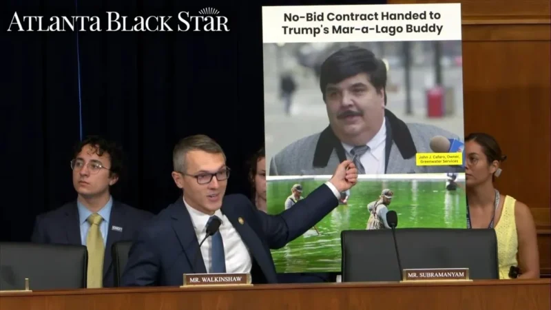 Democrat Hijacks a SNAP Fraud Hearing — Pulls Out a Photo and Blows the Lid Off the ‘Crook’ Behind Trump’s Green Water and Dying Ducks