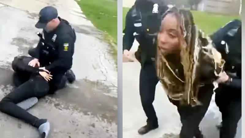 ‘Officer’s Ego Had Been Offended’: Ohio Cop Runs Stop Sign, Ignores White Kids Blocking Street, Then Slams Black Teen to Ground and Kneels on Her Neck