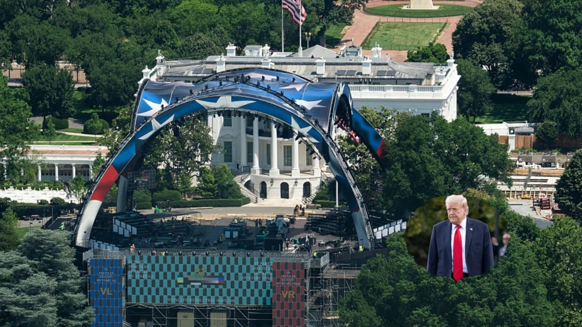 ‘OMG, That’s Cold’: Trump’s Lavish 80th Birthday Bash Took a Turn When Critics Crashed the Party Bearing One Unwanted Gift After Another