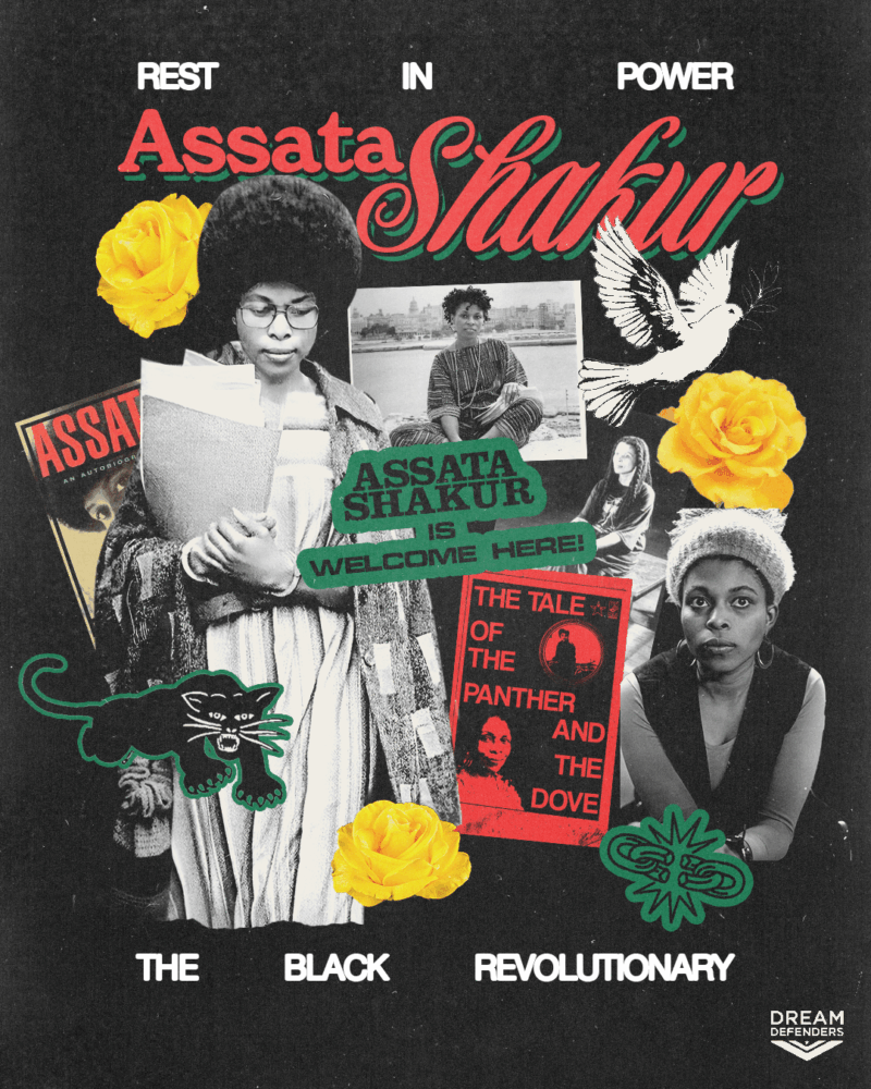 Dream Defenders Calls Out SHEIN For Stealing Assata Shakur Image For Commercial Use