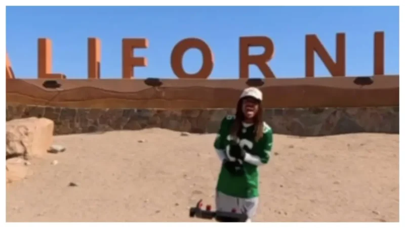 Philadelphia Activist, Twitch Streamer HMBL Zay Completes 3,000-Mile Walk to California In Saquon Barkley Eagles Jersey After Being Hit By Cars, Police Harassment