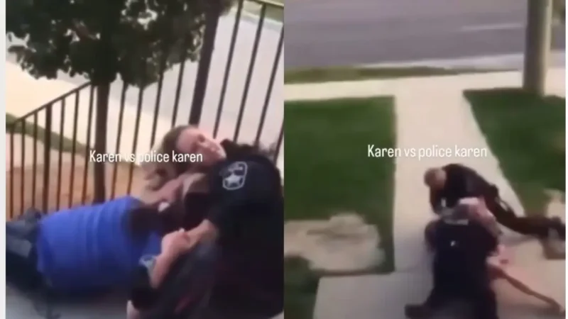 ‘Nothing Like That Privilege’: Viral Video of White Woman In Knock-Down, Drag-out Fight with Cops Sparks Outrage