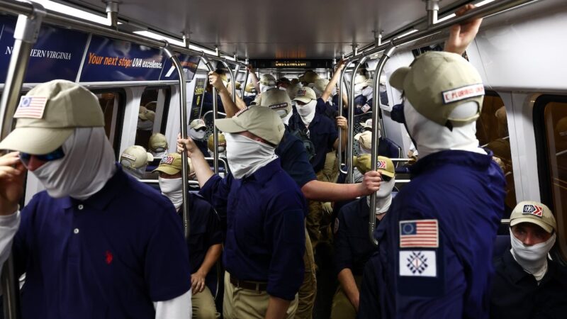 ‘One of the amazing ones’: Brother of woman surrounded by white supremacists in viral July 4 photo speaks out