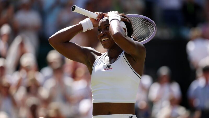 Coco Gauff adds another milestone to her historic rise at Wimbledon