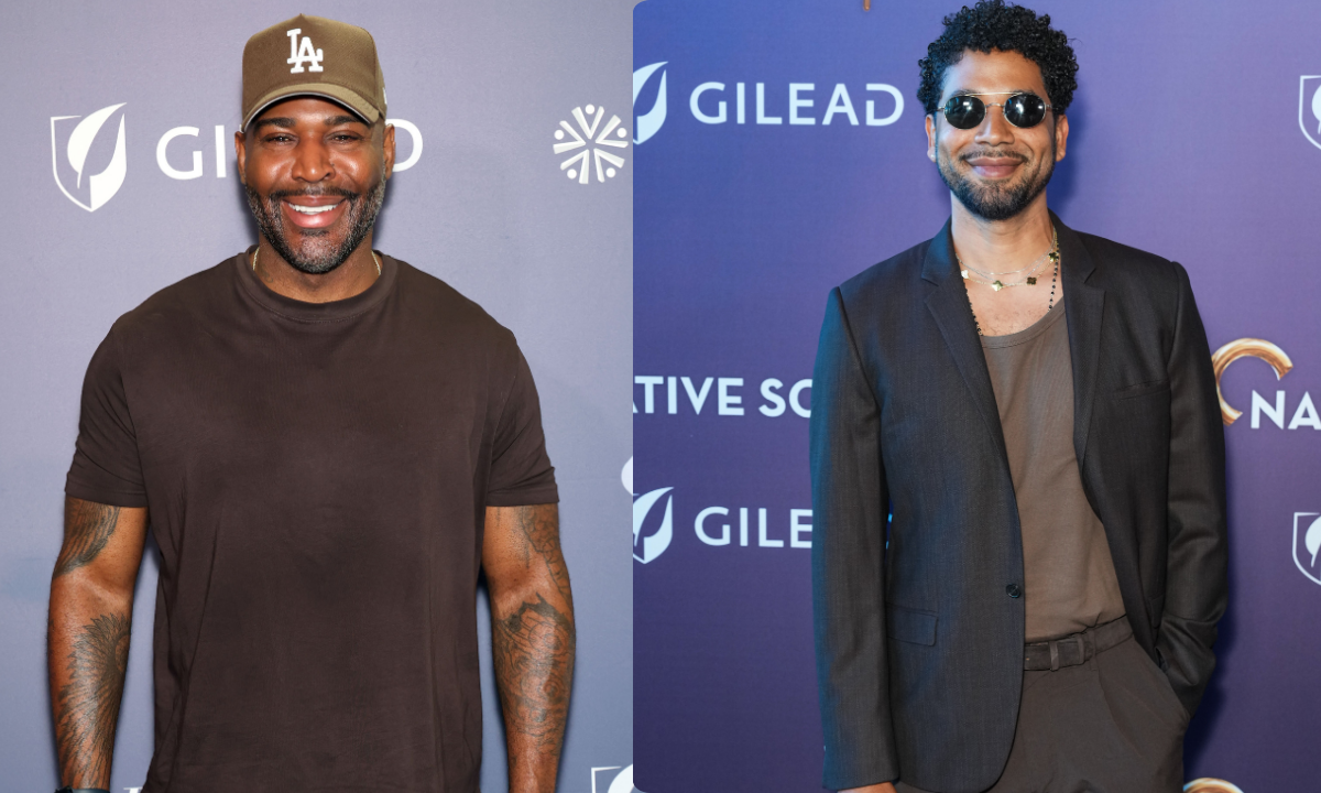 Jussie Smollett and Karamo Brown tour Obama Presidential Center together
