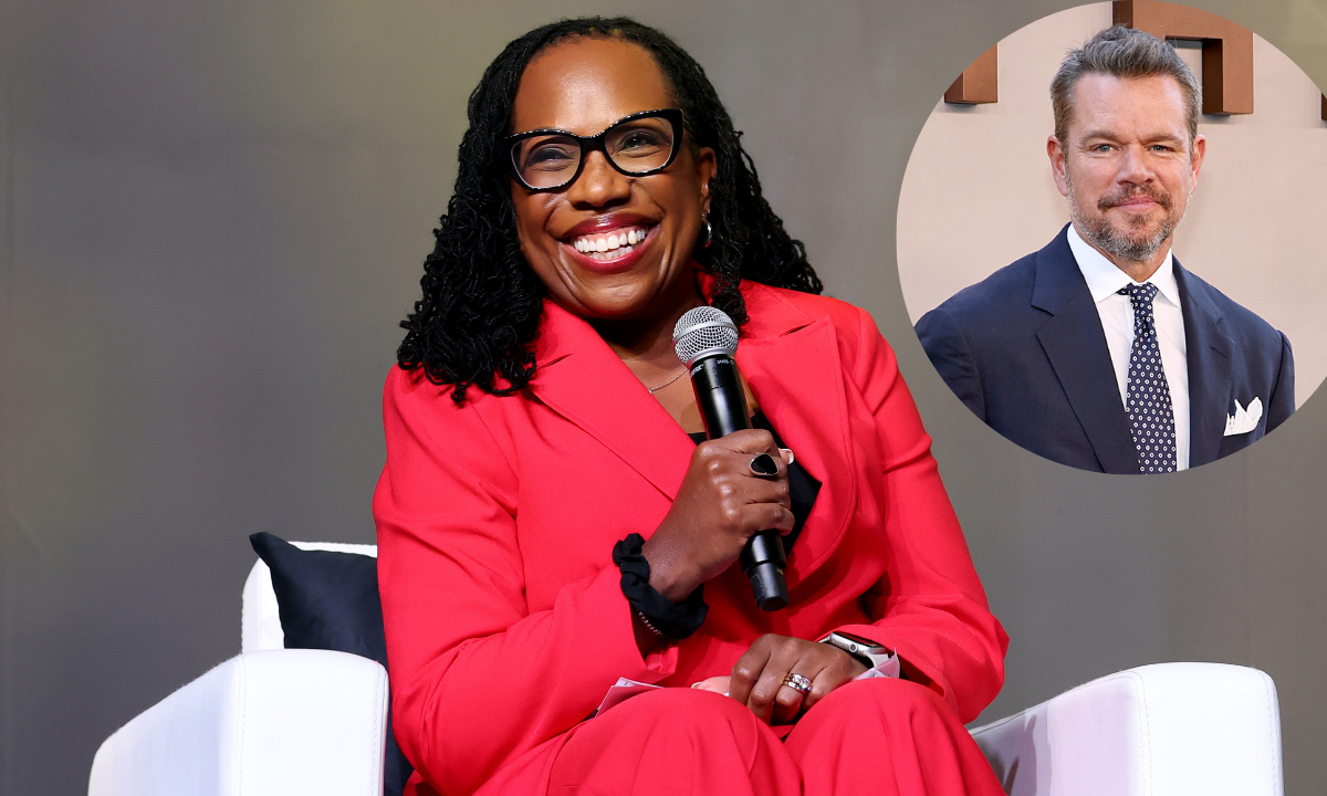 Supreme Court actress? Matt Damon recalls being drama class classmates with Justice Ketanji Brown Jackson