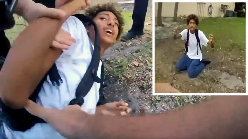 ‘Get on the F—- Ground!’: Florida Police Tackle and Break Black Teen’s Arm While Searching for White Runaway They Had Just Seen in a Photo—Now One Officer Has Resigned