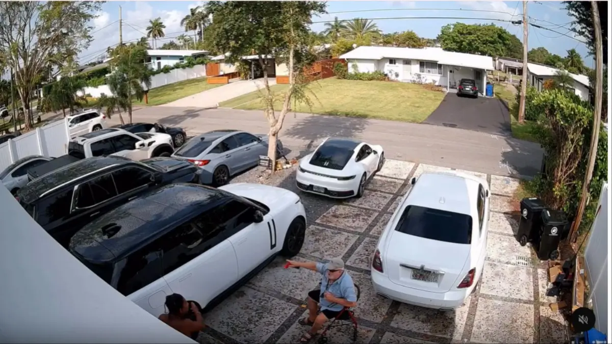 ‘Get Off My Property!’: White Neighbor’s Airhorn Antics in Black Man’s Driveway Backfire as He Becomes Internet Famous