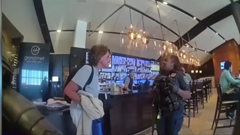 ‘You Don’t Arrest Someone for a Burger’: Entitled White Woman Tries to Skip Out on $34 Restaurant Tab, But Black Cop Gets the Last Word