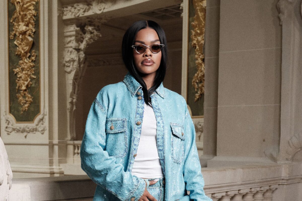 ‘This lil Harlem girl stood beside the GOAT’: Teyana Taylor reflects on Yankee Stadium moment despite audio issues