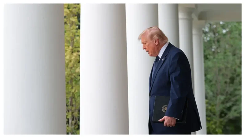 ‘Absolutely Horrific’: Trump Turned a Corner Thinking No One Was Looking — Then the Camera Caught One Detail Viewers Couldn’t Stop Zooming In On