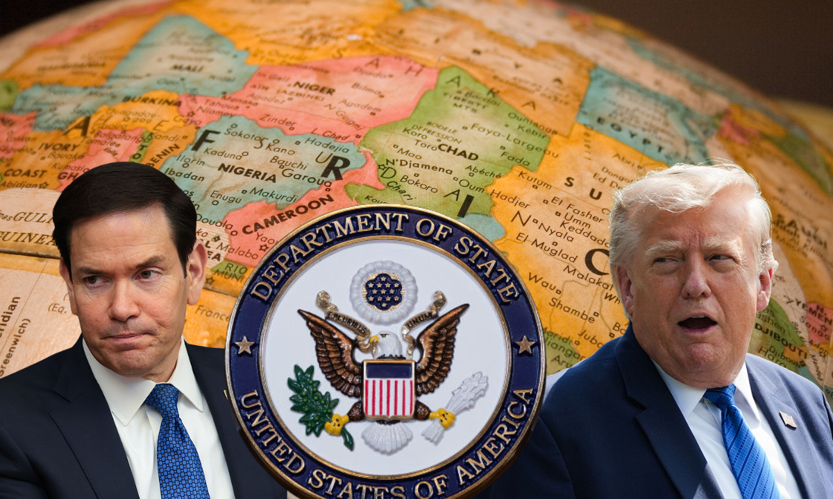 Trump State Department mislabels several countries on Africa map