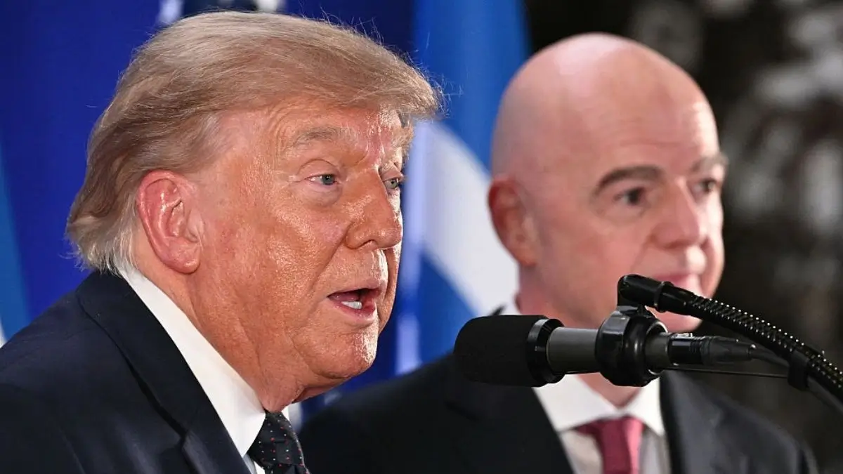 ‘Yikes’: Trump’s Big FIFA Speech Gets Hijacked When Cameras Catch His 34-Year-Old Aide and Her New Look That Has Future ‘Wife’ Written All Over It