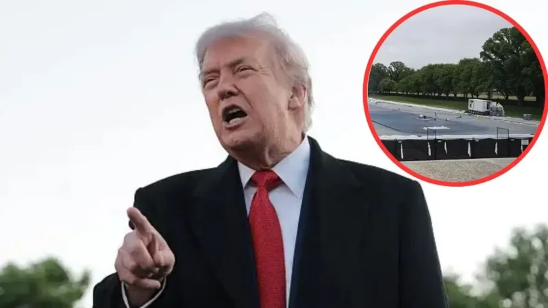 ‘Hope He Sues’: Trump’s Reflecting Pool Case Against Three-Time Olympian Takes Stunning Turn After Key Evidence Potentially Vanishes