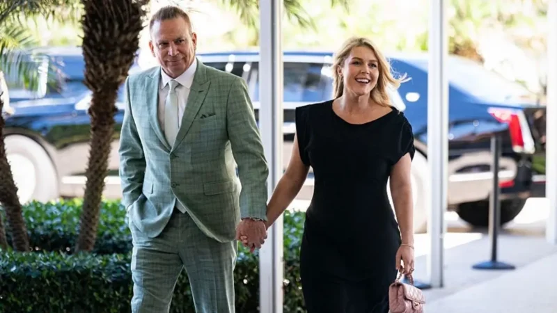 ‘Husband Stealing Your Youth’: Karoline Leavitt’s Lovey Dovey Oval Office Photo Shoot With 61-Year-Old Husband Backfires Once Fans Zoomed In 