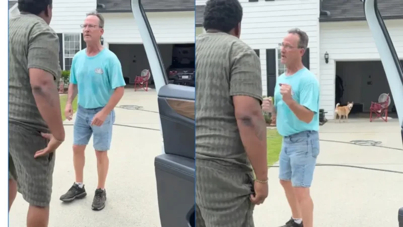 ‘He Needs New Glasses!’: White Man Hurls N-word at Black Motorist, Threatens to ‘Take Him Out,’ Then Instantly Regrets It