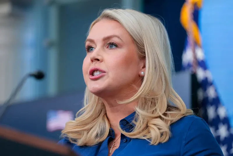 ‘Do They All Turn Orange?’: Karoline Leavitt Dodges Bombshell Question on Live TV; Reporters Immediately Noticed What She Refused to Say, and She Crumbles As They All Push Back
