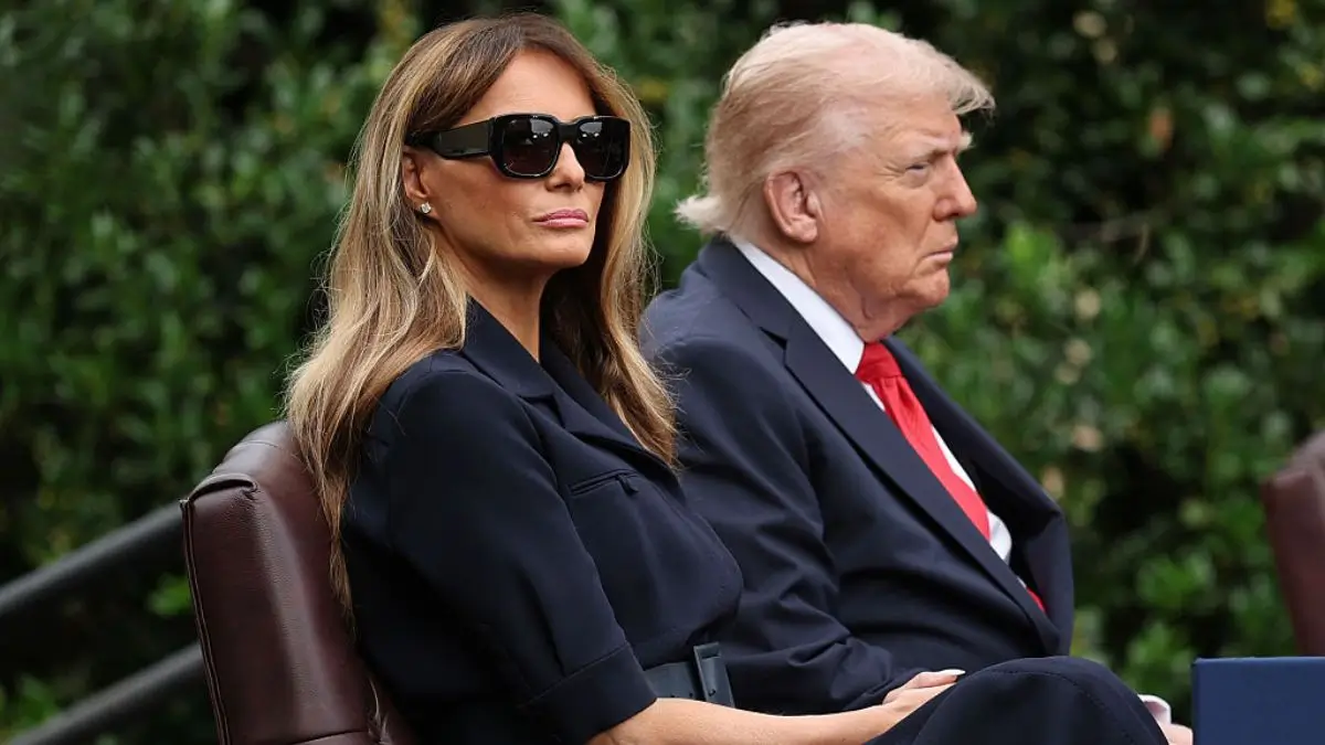 ‘Anybody Checked for a Pulse?’: Trump’s Slouched Look Next to Melania Has Viewers Fearing the Worst After Zooming In on One Jarring Detail She Ignored