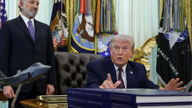 Forget the Interview’: Trump Hustles Press Out to End Briefing — But Not Before Fans Slowed Down the Shaky Clip That Caught A New Background Detail That’s Now Blowing Up Online