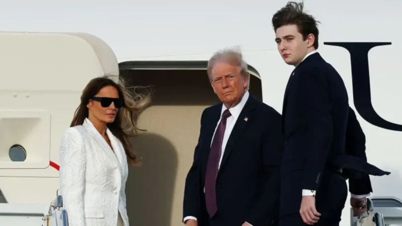 ‘Just Like His Father’: Barron and Trump’s Matching Red Looks at World Cup Final Turn Heads as Fans Zoom In on the Uncanny Family Habit That Proves Barron’s His Father’s Son