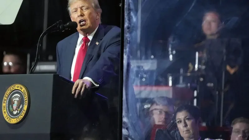 ‘It’s Falling Apart’: Trump’s Great American State Fair Spectacle Turns Into Chaos After Young Girls Scramble When Dancer Nearly Gets Crushed Onstage 