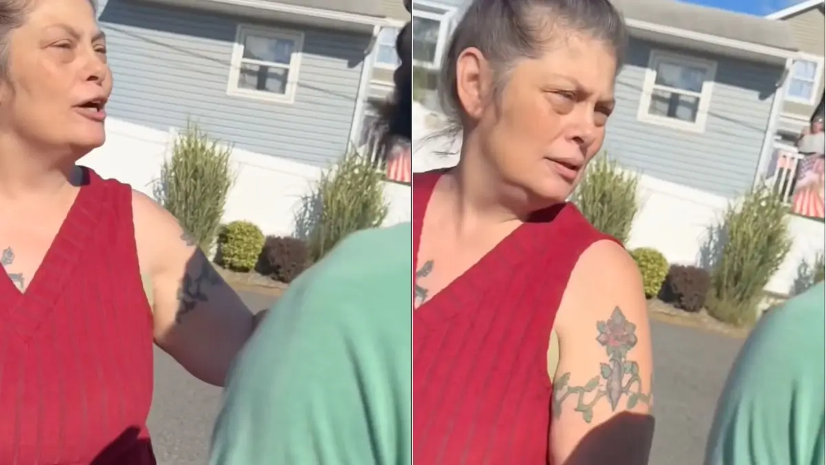 ‘You People!’: Entitled Karen Tries to Kick Black Couple Out of Bus Stop But Gets Dragged Away By Her Husband Instead