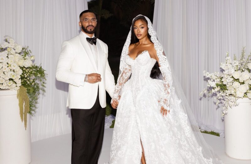 P-Valley’ co-stars Tyler Lepley and Miracle Watts officially tie the knot after years together