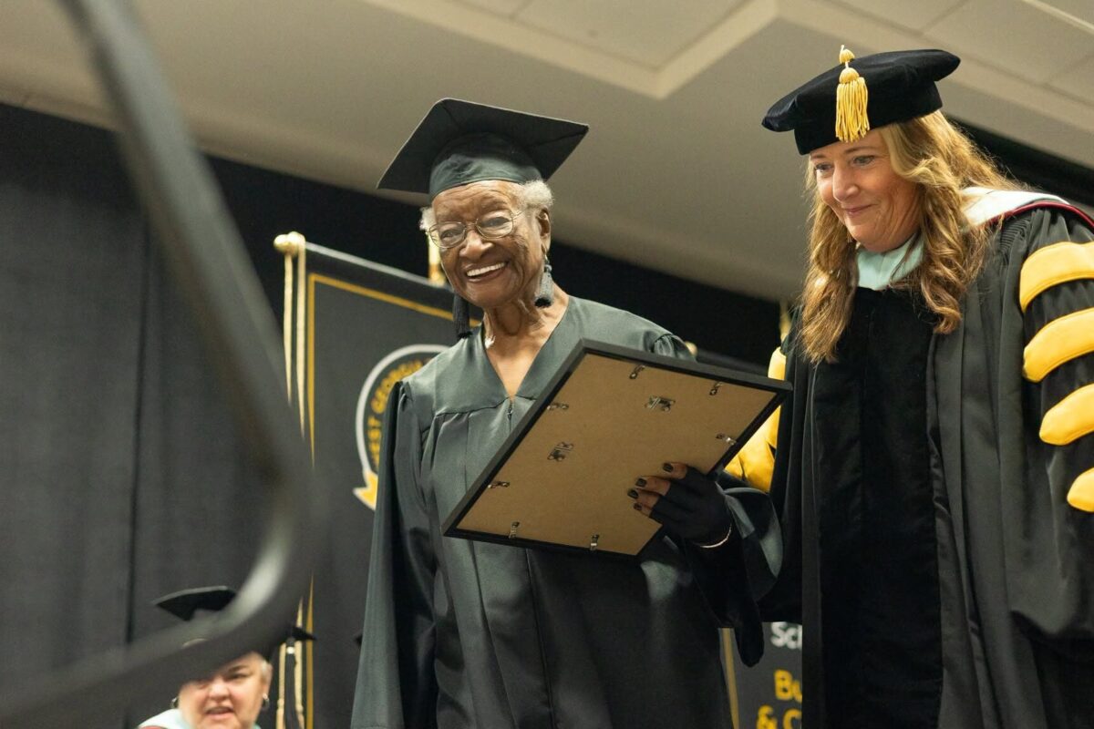‘I don’t quit’: 91-year-old Georgia woman earns GED after decades of regret