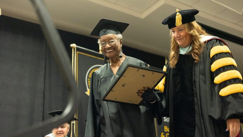 ‘I don’t quit’: 91-year-old Georgia woman earns GED after decades of regret