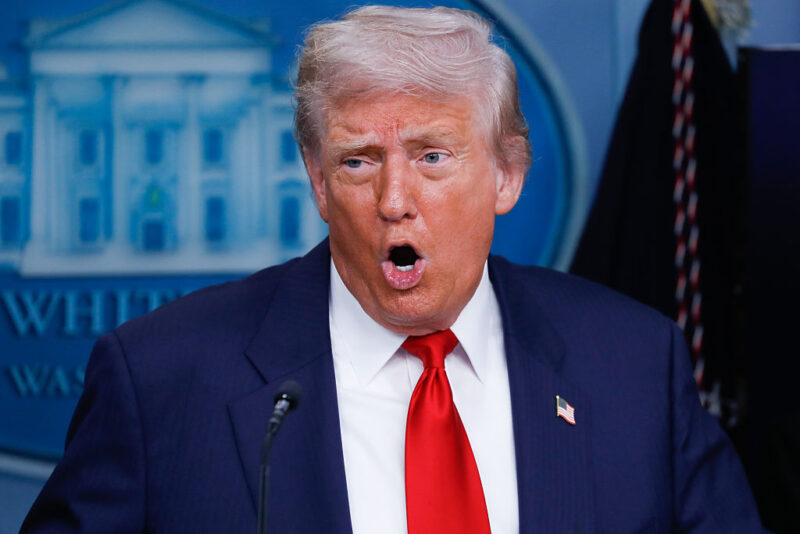 ‘Man-Child!’: Trump Explodes at Fox News Host Over Interview, Then His Rage-Post Spirals Into Bizarre Brag About a Stranger Begging for His Picture 