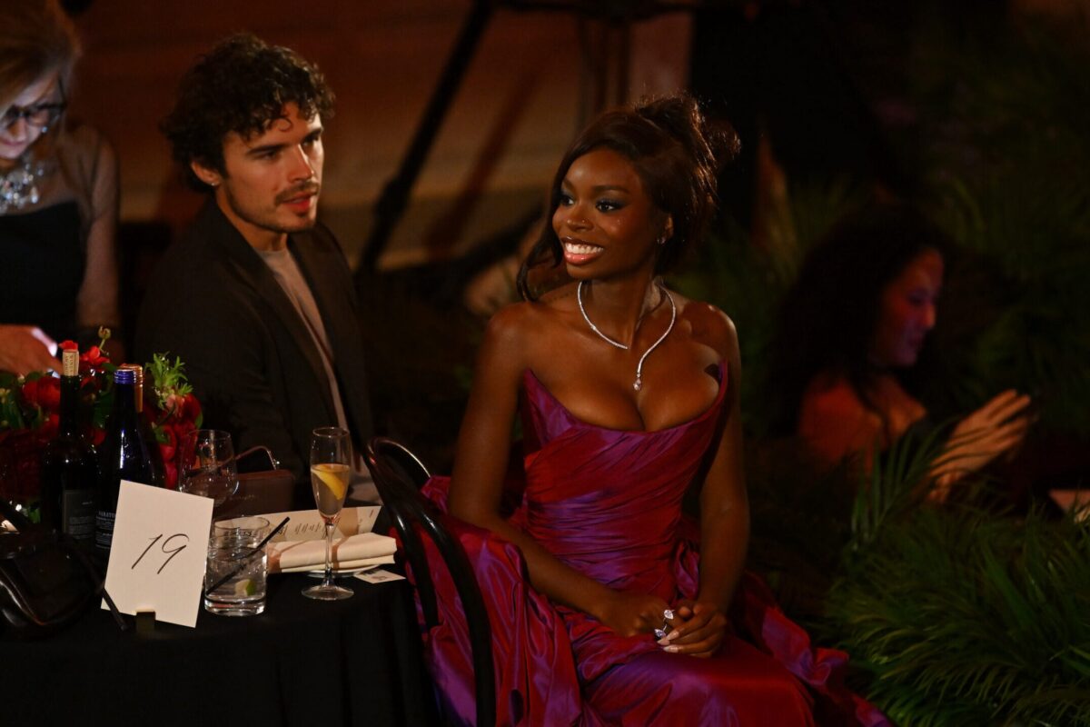 Nic Vansteenberghe stays coy about Olandria Carthen after reuniting at wedding