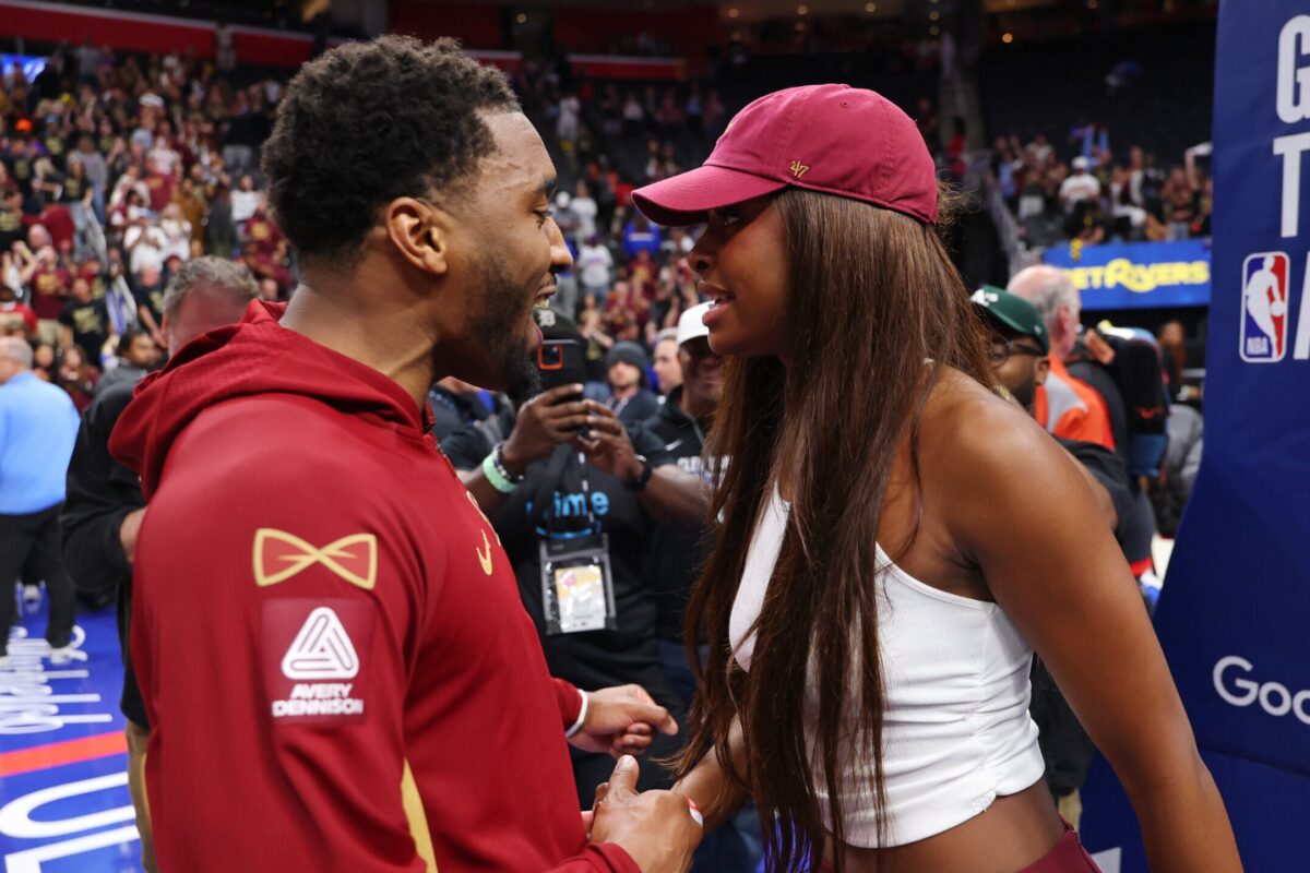Coco Jones and Donovan Mitchell are honeymooning on a yacht, but their workout stole the show
