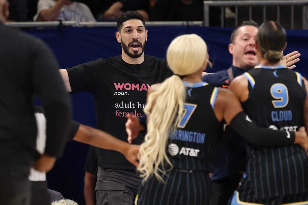 WNBA reportedly won’t ban Enes Kanter Freedom after courtside confrontation with Natasha Cloud