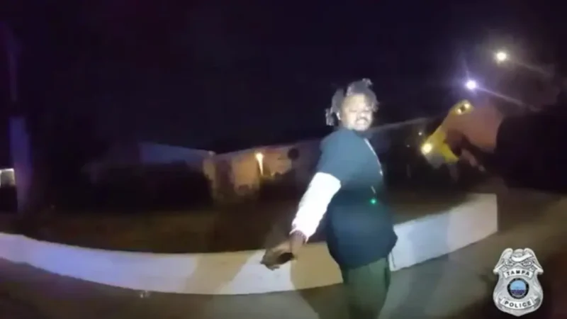 ‘You’re Lucky I Didn’t Beat You Up’: Tampa Cop Joins Unemployment Line After He’s Caught on Video Tasing and Threatening Black Suspect With Hands Raised