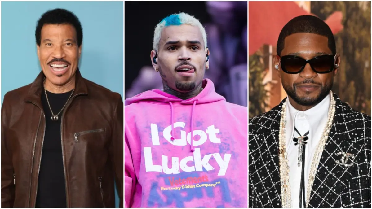 Lionel Richie Goes on a Wild Rant About Chris Brown and Usher During Concert—Then Brown Fires Back
