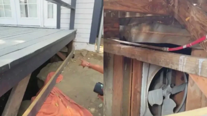 ‘I’m Scared to Be Here’: California Mom Finds Chilling Signs Someone Had Been Living Beneath Her Home—Then Landlord’s Response Makes Things Worse