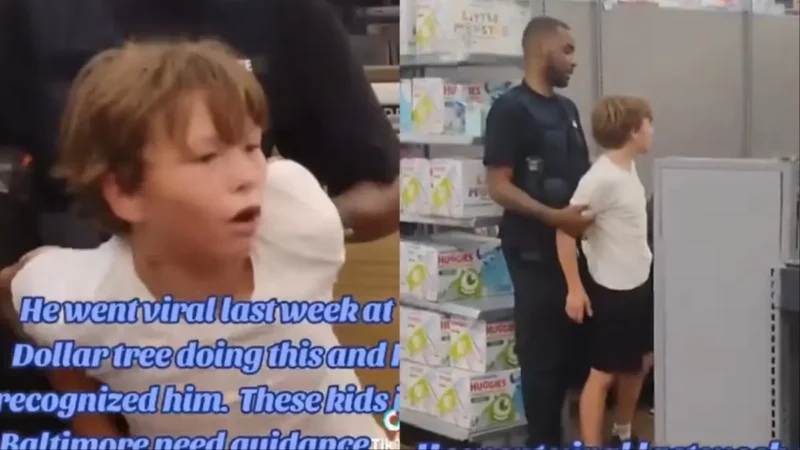 ‘I Don’t Think So!’: White Boy Allegedly Pulls Fake Gun on Black Woman Inside Baltimore Walmart —Then Calls Cop the N-Word When Caught