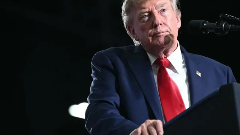 ‘He Is Pissed!’: Trump Tries to Laugh Off Heckler’s Brutal Jab, But His Act Quickly Falls Apart When Eagle-Eyed Viewers Spot the Moment It Hit a Nerve