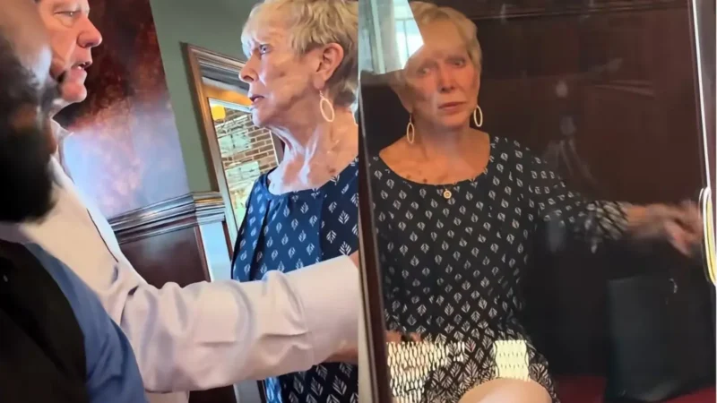 ‘You Better Back Up!’: White Woman Reaches for Black Man’s Hair at Happy Hour, Then Turns on the Waterworks When She Gets Checked