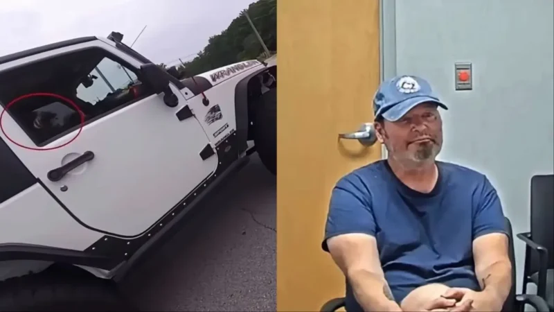 ‘Smile Faded Right Quick’: White Man Drives Off Carefree After Pointing Gun at Motorcyclist, Until Police Come Knocking with Video