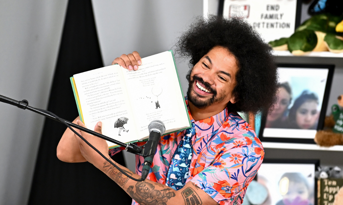‘I’m seeking help’: Librarian turned ‘Reading Rainbow’ host Mychal Threets is again raising awareness about mental health