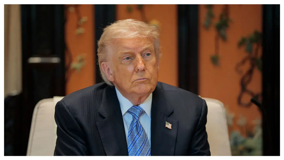 ‘Good Grief, What is Happening Here?’: Trump’s ‘Staged’ Family Photo Takes a Bizarre Turn When Fans Zoom In on What’s Behind Him