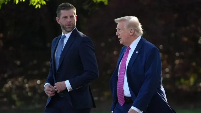 ‘That’s Telling’: Eric Trump Rushes to Defend His Father’s Aide, Then Somehow Makes It Worse With One Blunt Admission That Points Back at His Family