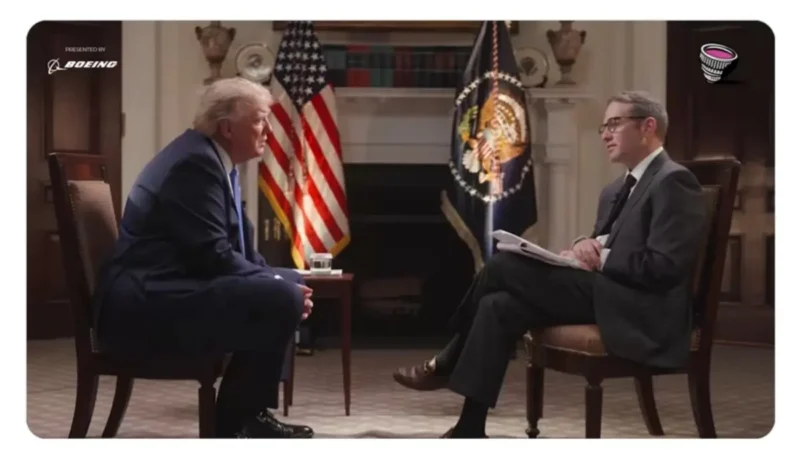 ‘They’re Not Saying That Though’: Trump Gets Cornered on Impeachment and Lies Straight to the Reporter’s Face — Then Watches It Blow Up on Camera